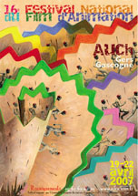 16e Festival national du film d&rsquo;animation – Auch du 19 au 22 Avril 2007