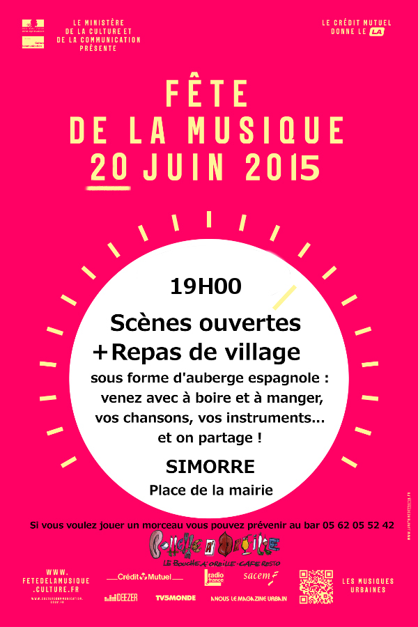 Fete de la musique + Expo femme fleur