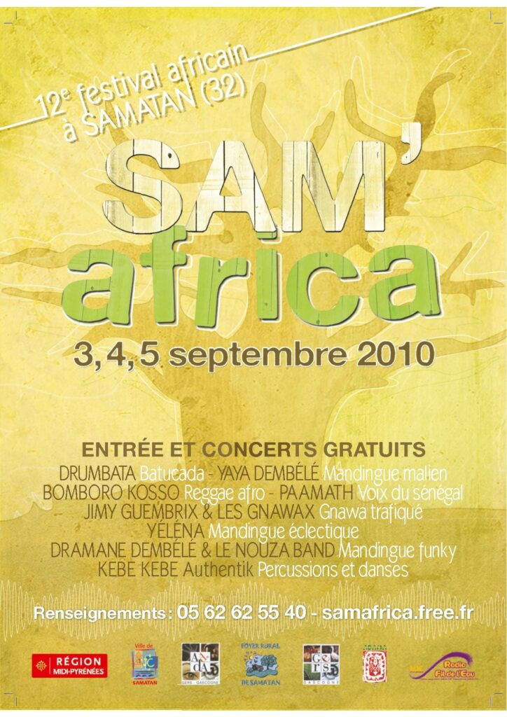 Affiche Sam africa 2010