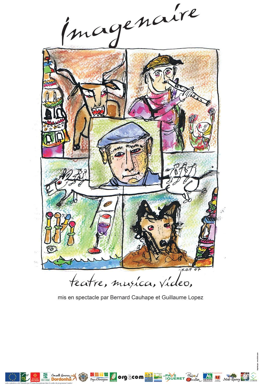 Spectacle multimédia sur la culture occitane