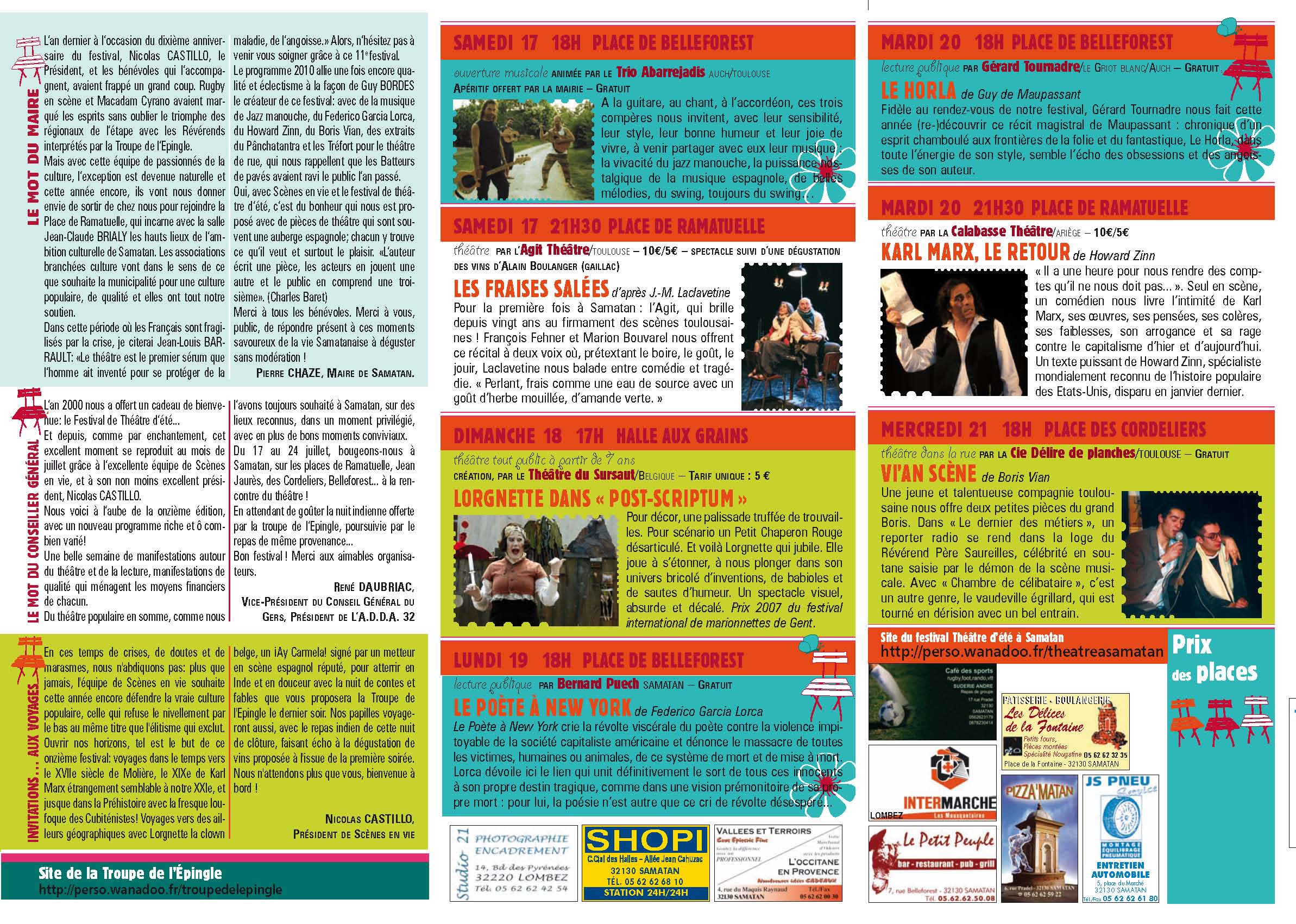 Festival de théâtre d’été de Samatan