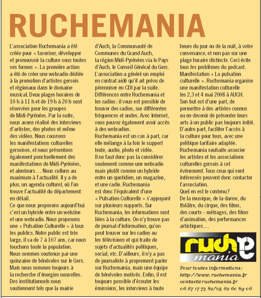 Territoire(s) Gers décembre 2007