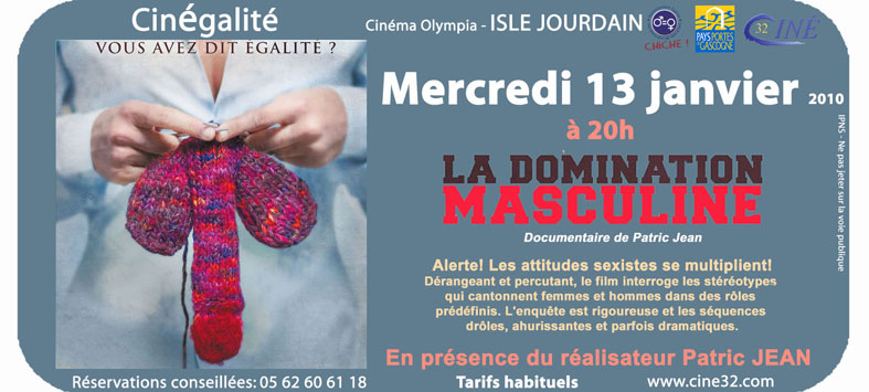La domination masculine – réservations recommandées !!!