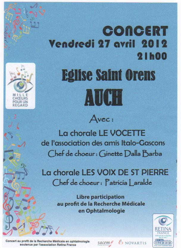 MILLE CHOEURS POUR UN REGARD