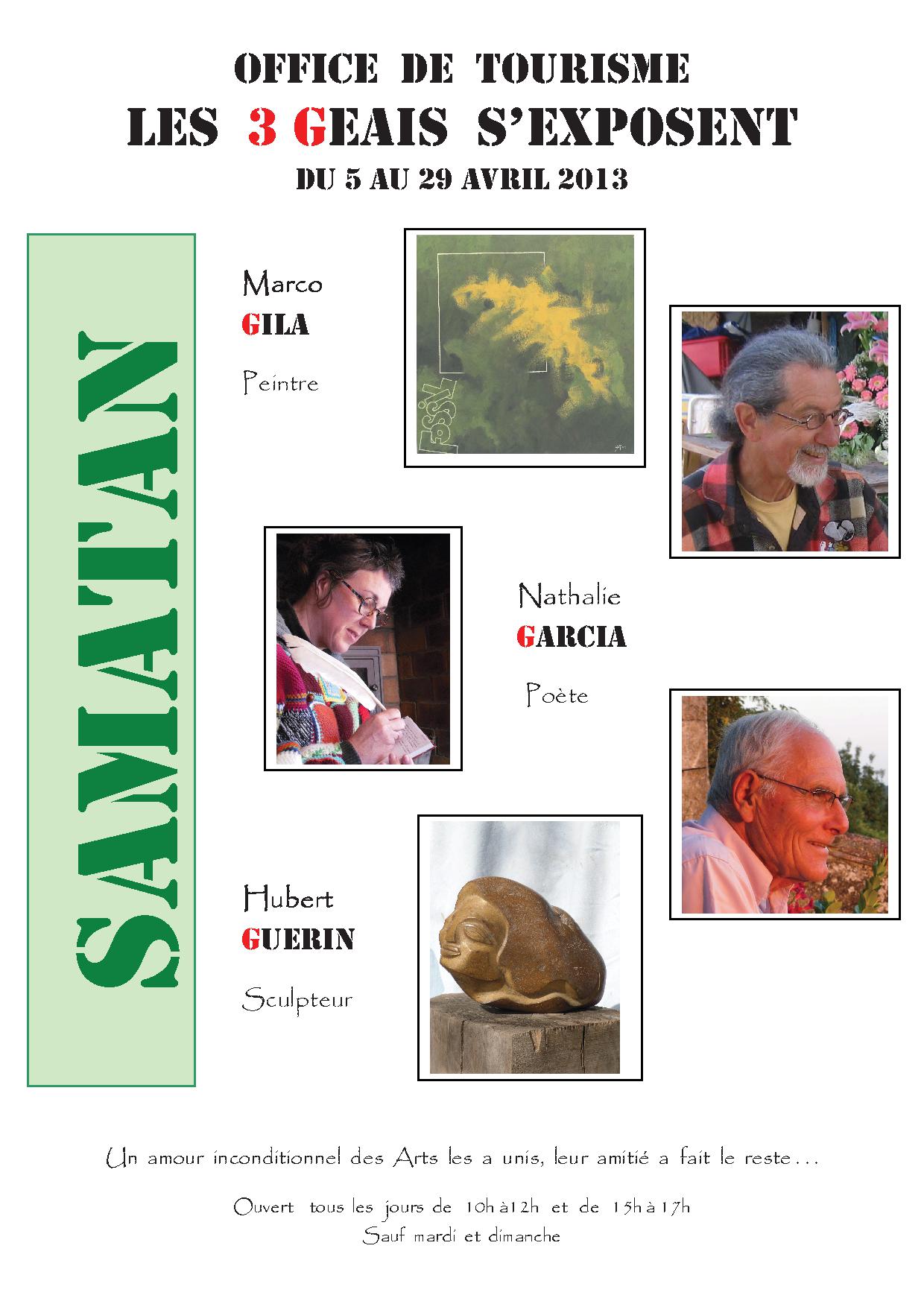 Les 3 Geais s'exposent