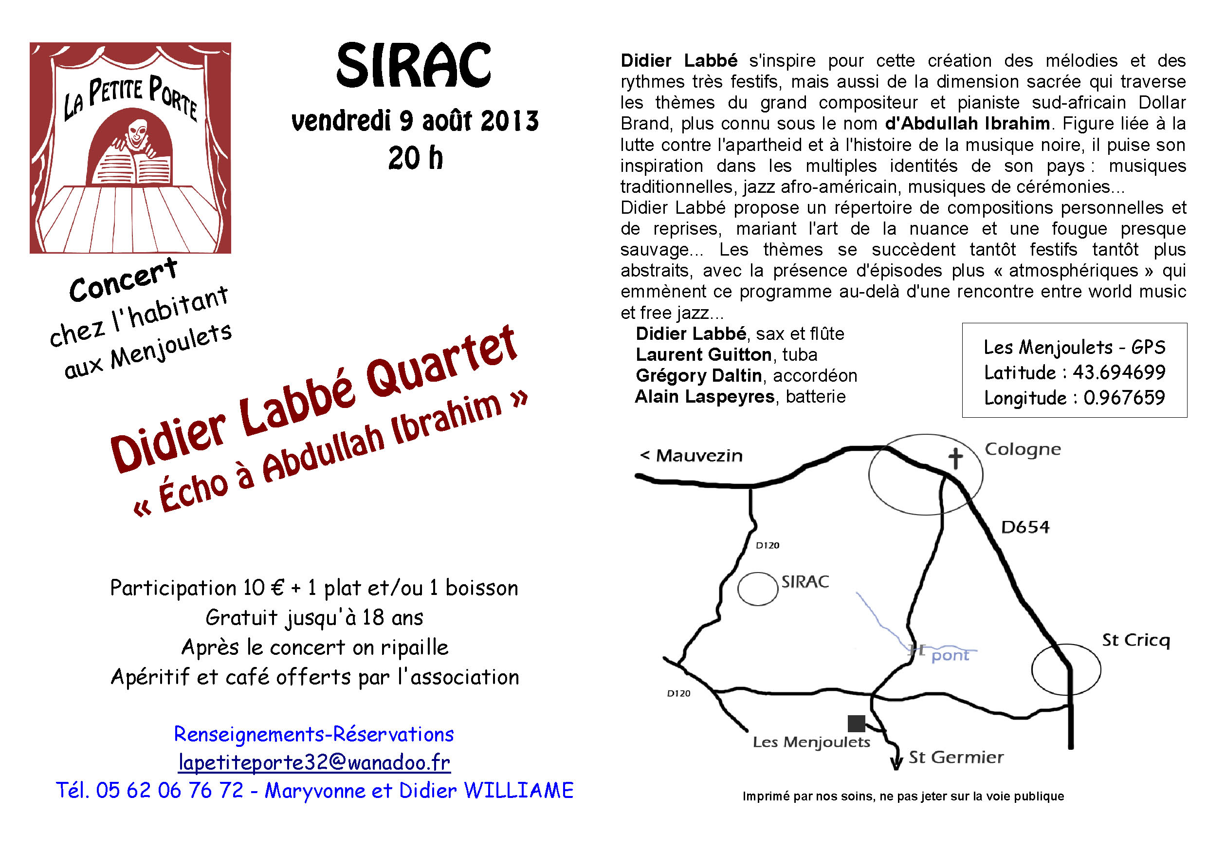 Didier Labbé Quartet