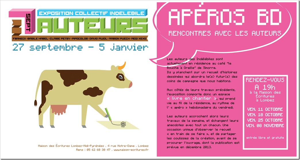 Apéros avec les auteurs des Indélébiles : dans les coulisses de l'écriture graphique