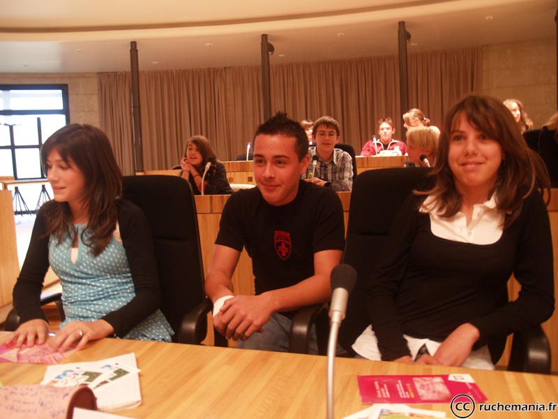 Election du Président des jeunes conseillers