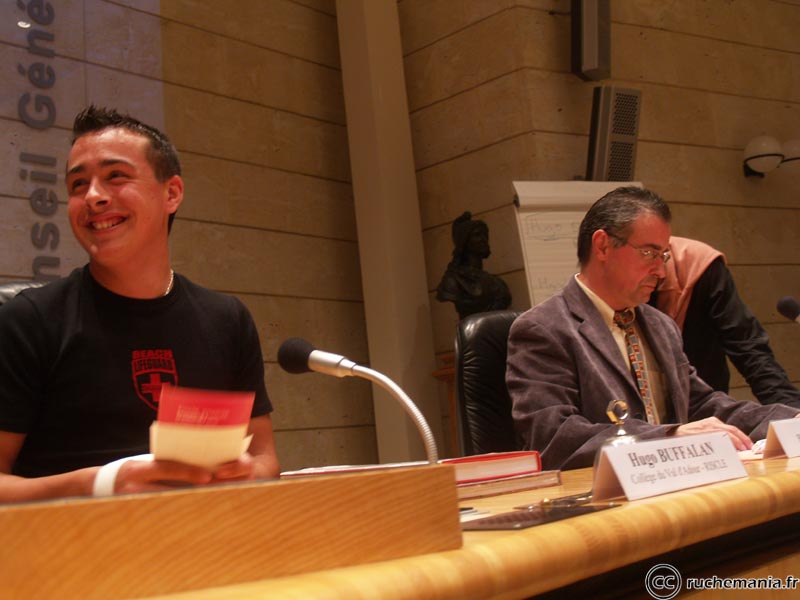 Le nouveau président en place