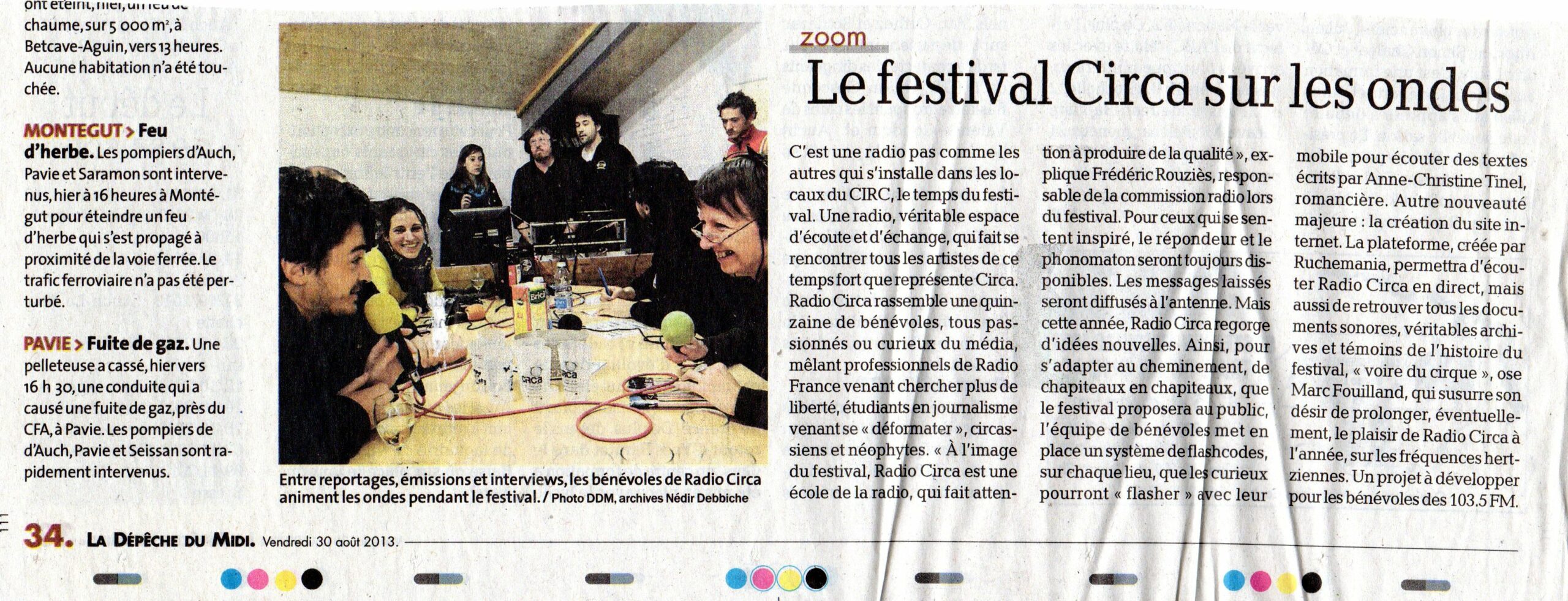 La dépêche Circa 2013