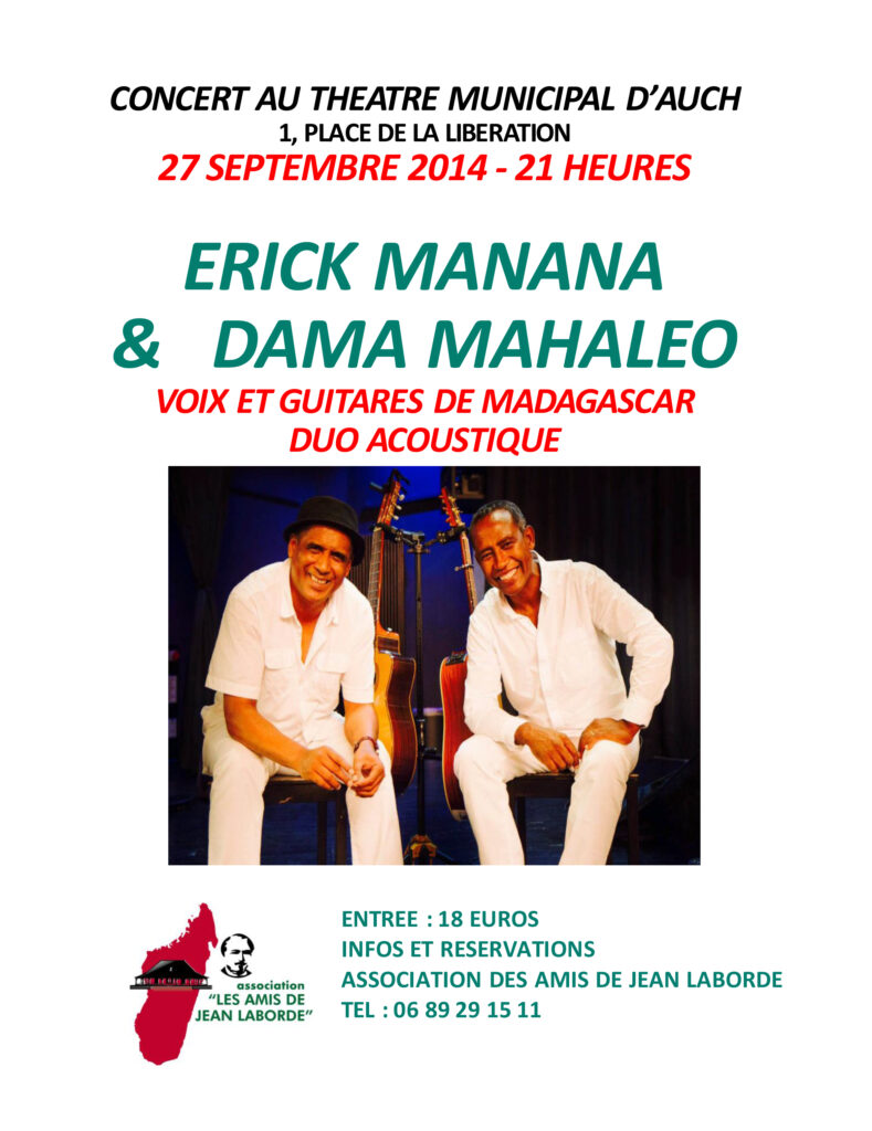 Erick Manana et Dama Mahaleo
