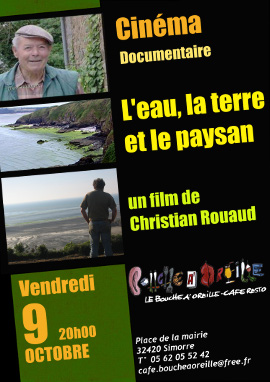 Ciné Docu « Leau, la terre et le paysan »