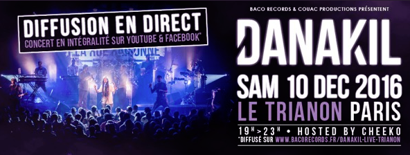 Danakil vient chanter chez vous