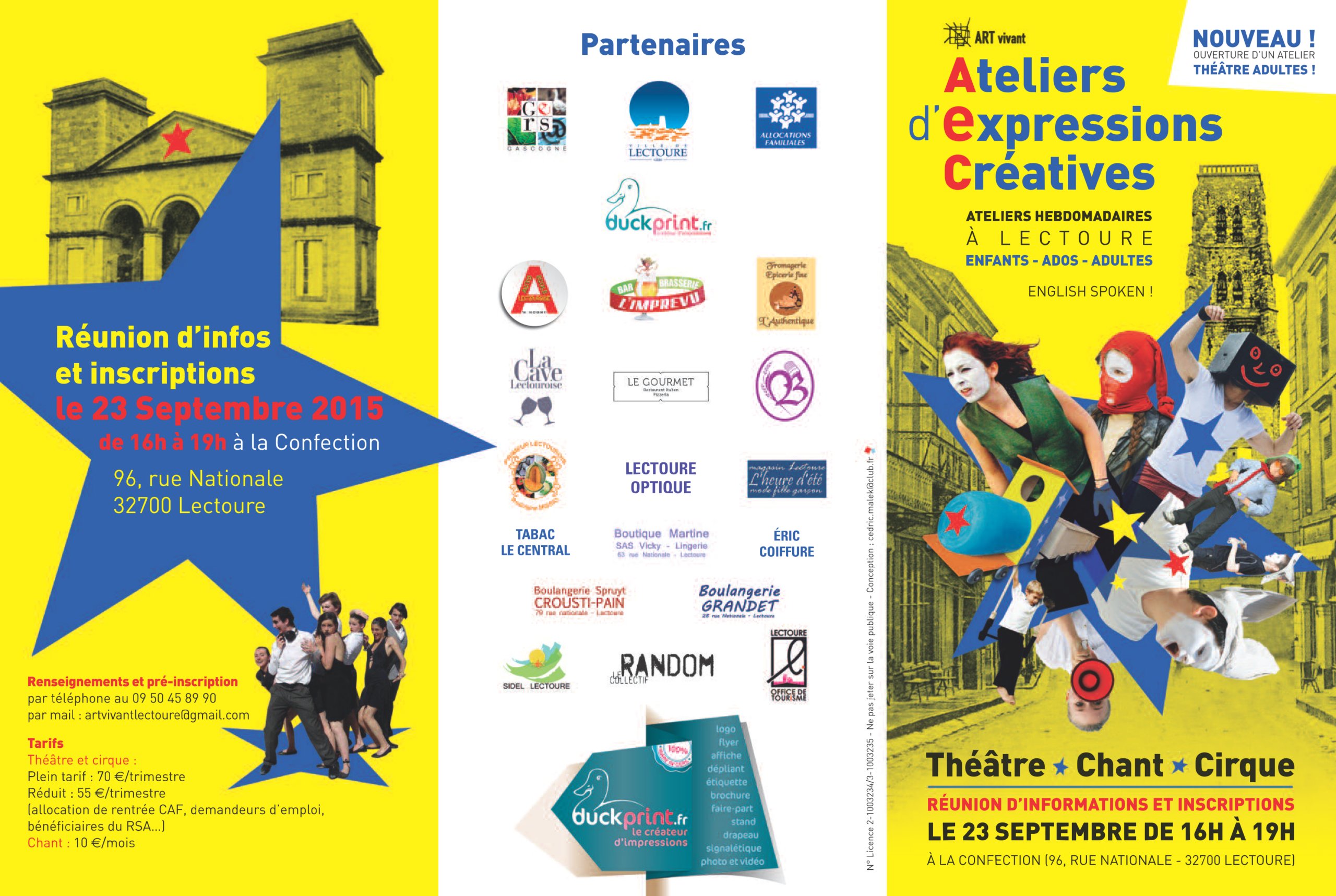 Ateliers d&rsquo;Expression Créative