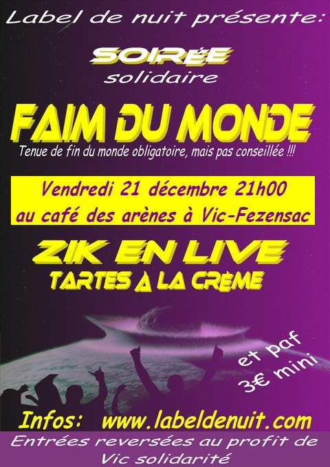 Soirée solidaire "Faim du Monde"