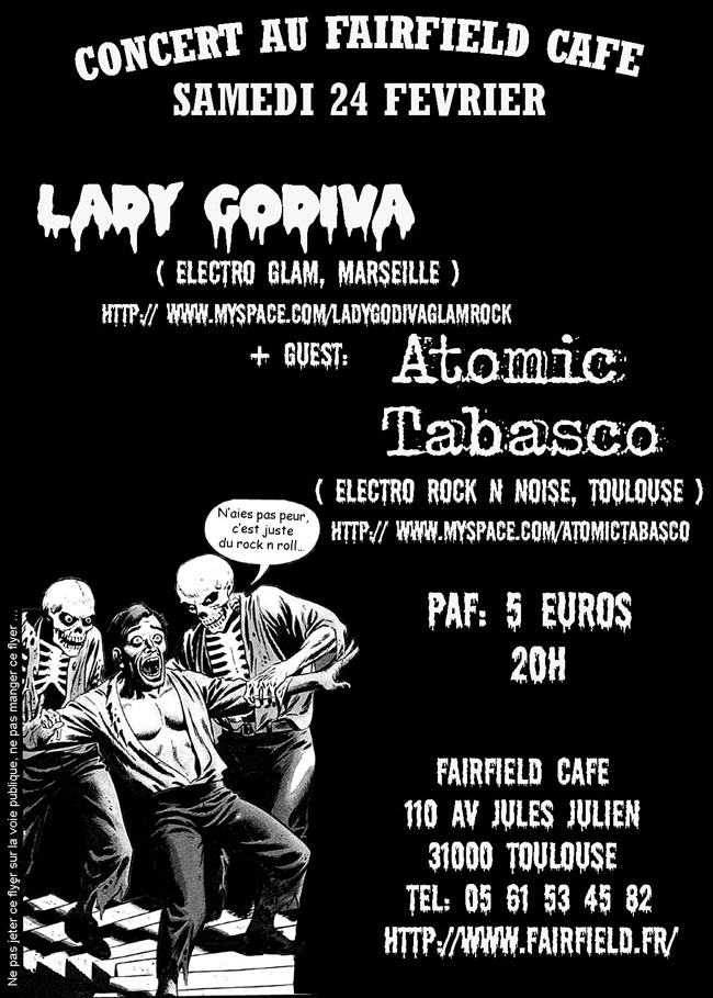 Concert – Toulouse – 31 – Fairfield café