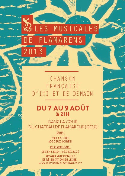 Les Musicales de Flamarens 2013