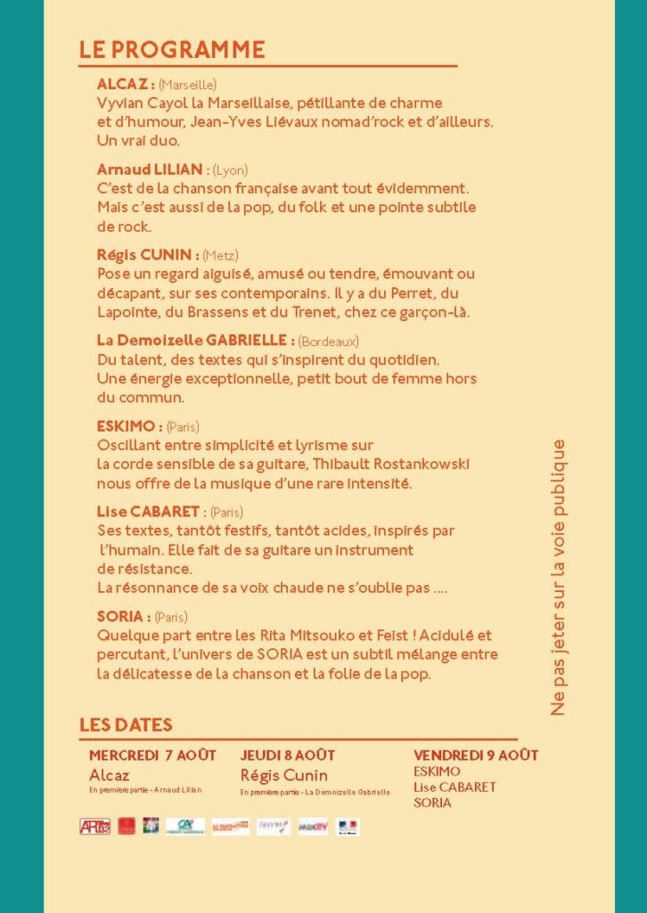 Les Musicales de Flamarens 2013