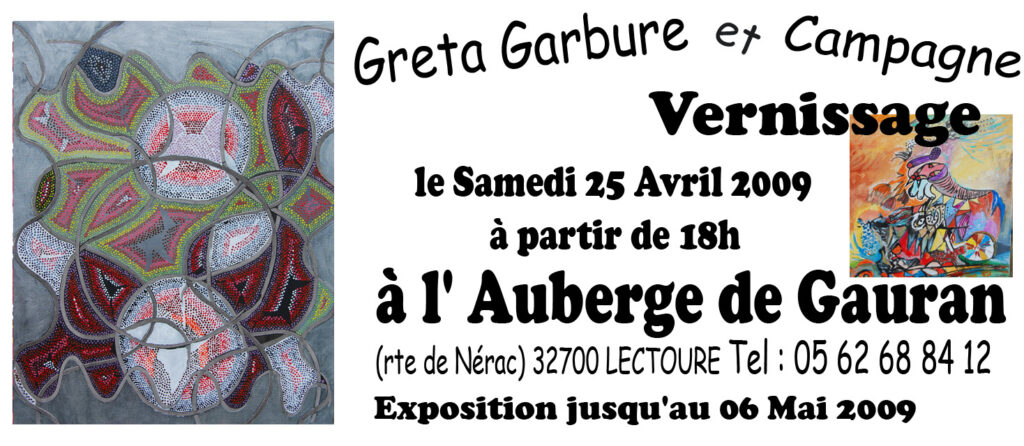 GRETA GARBURE et CAMPAGNE