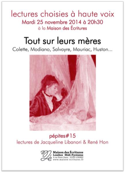 Pépites #15 « Tout sur leurs mères »