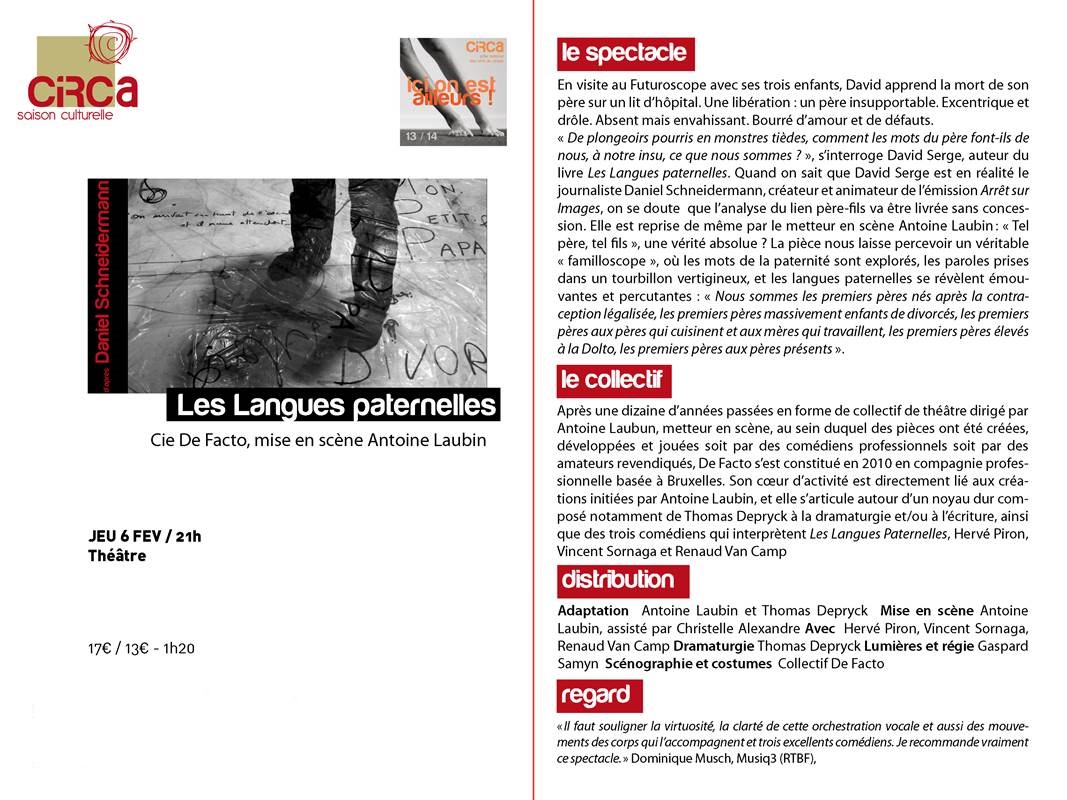 Les langues paternelles