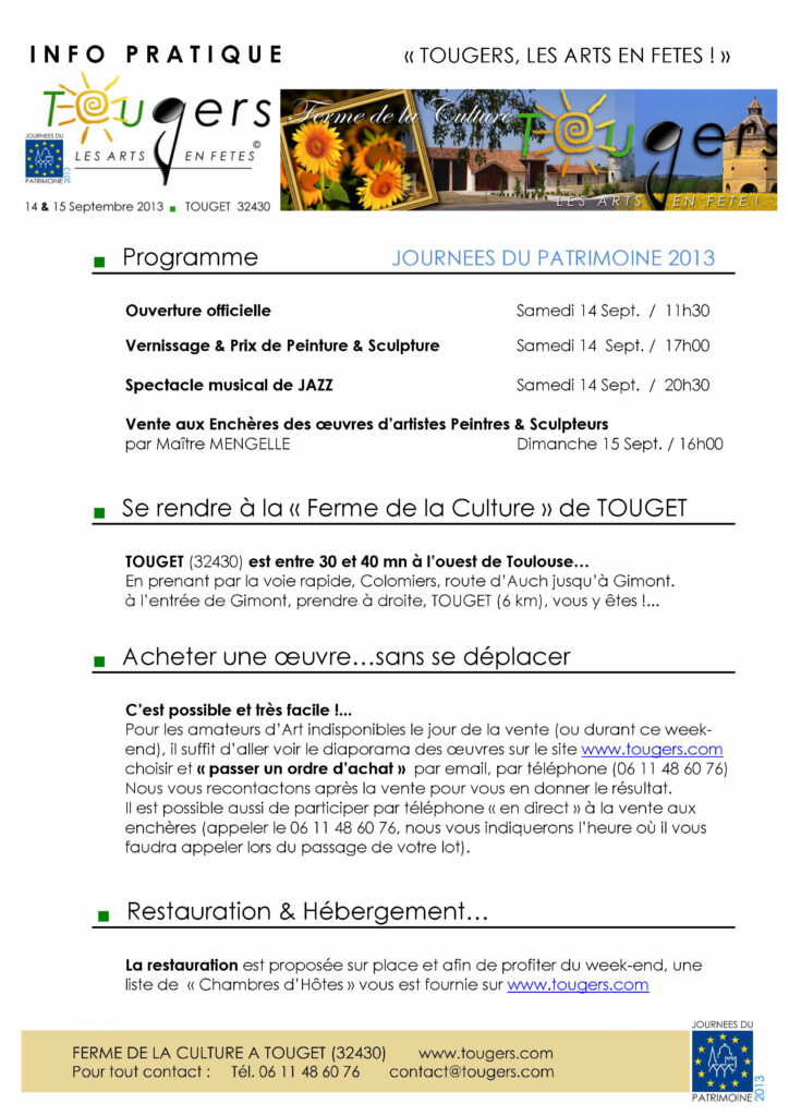 Tougers ... à Touget