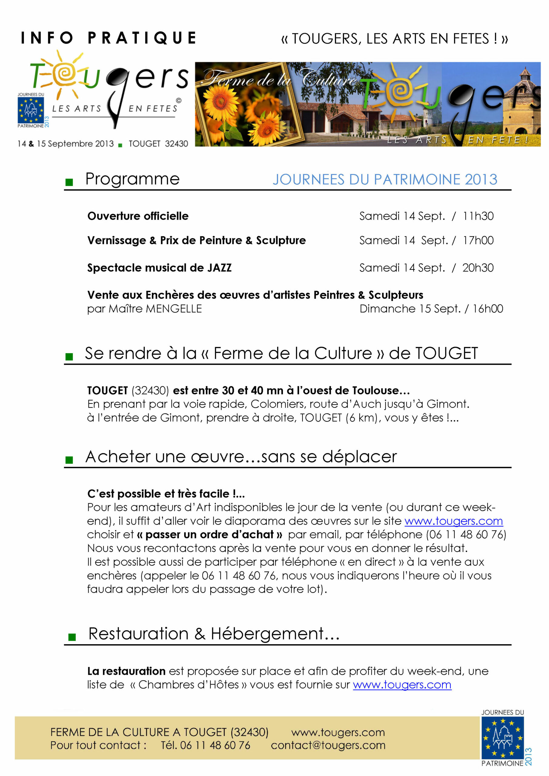 Tougers ... à Touget