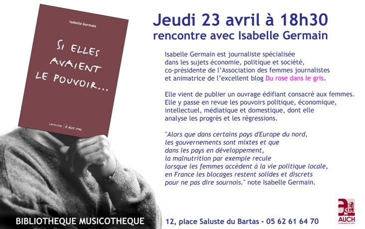 Rencontre avec Isabelle Germain