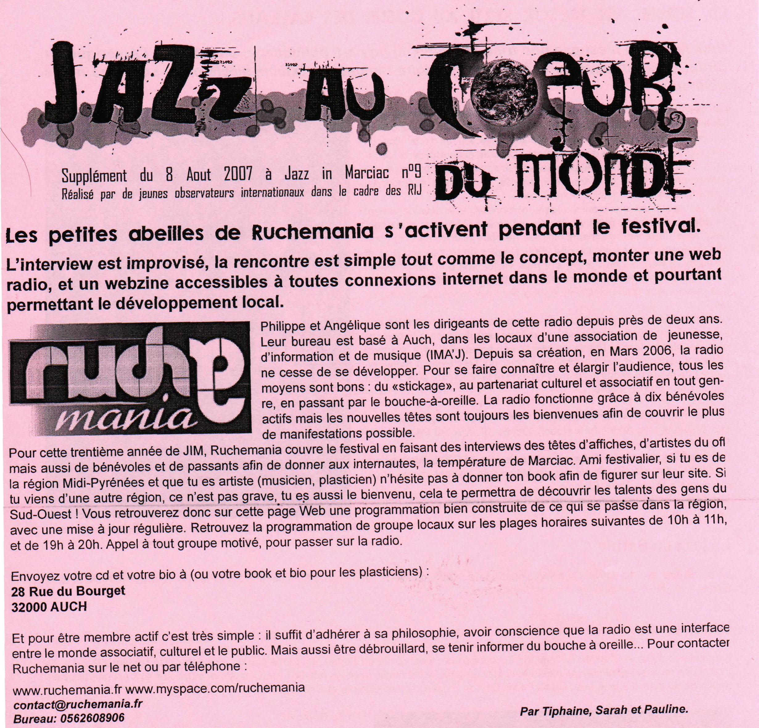 Jazz au coeur nÂ°9 2007