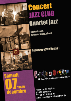 Concert Jazz Club - Quartet Jazz