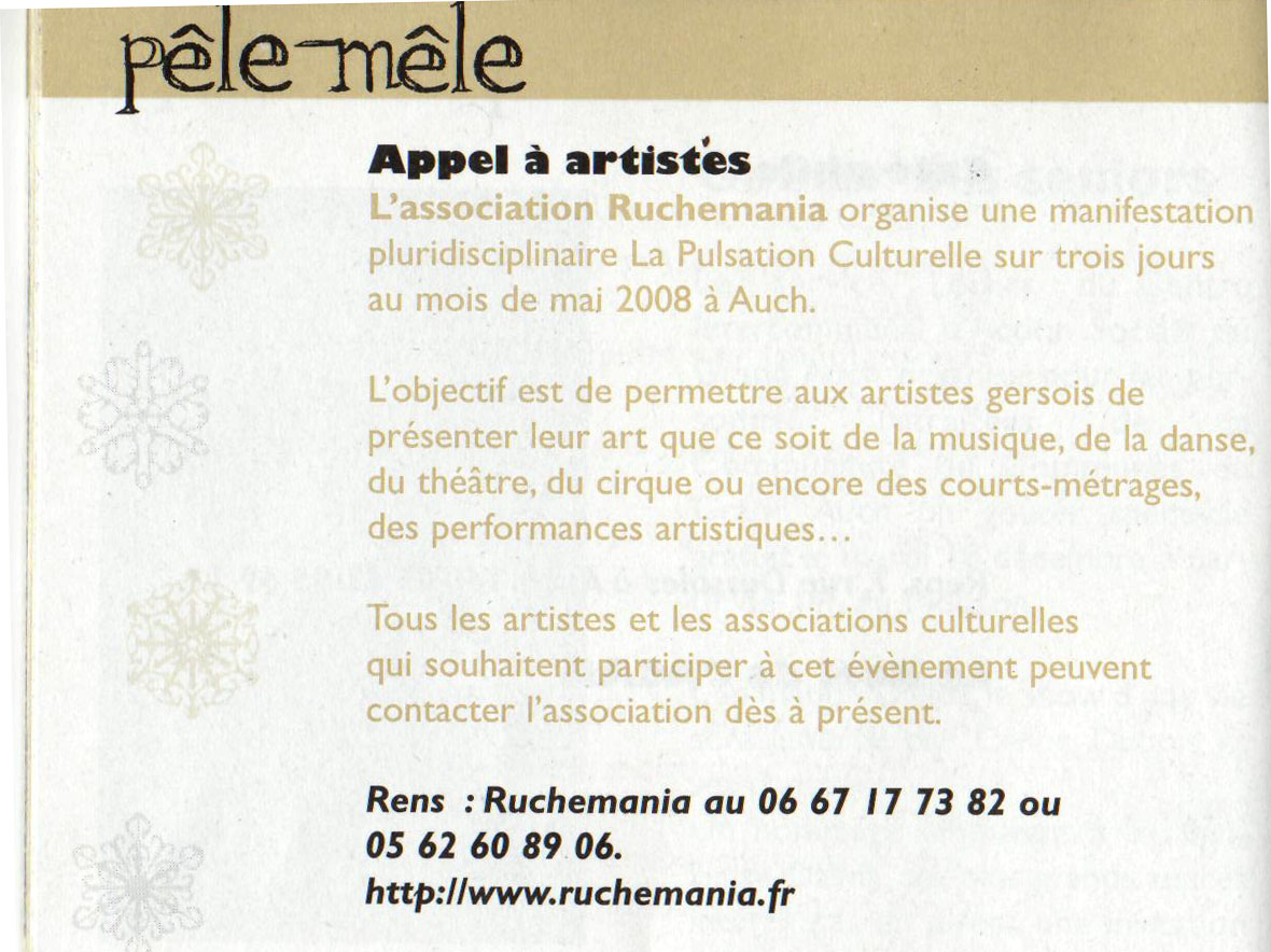 La lucarne décembre 2007