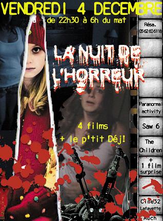 La nuit de l’horreur