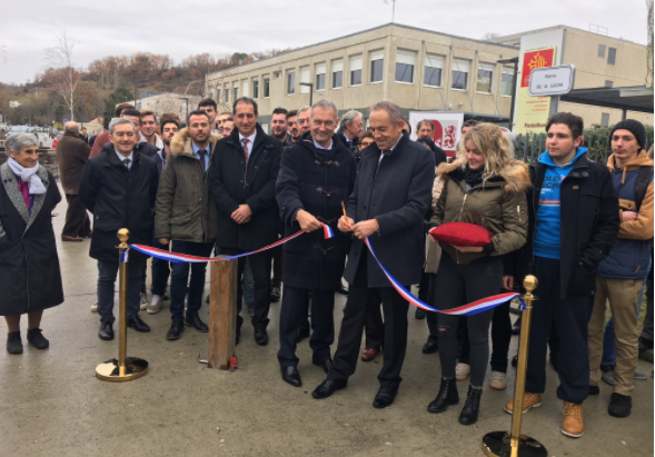 Auch : Le lycée pardailhan s&rsquo;habille d&rsquo;un nouveau parvis