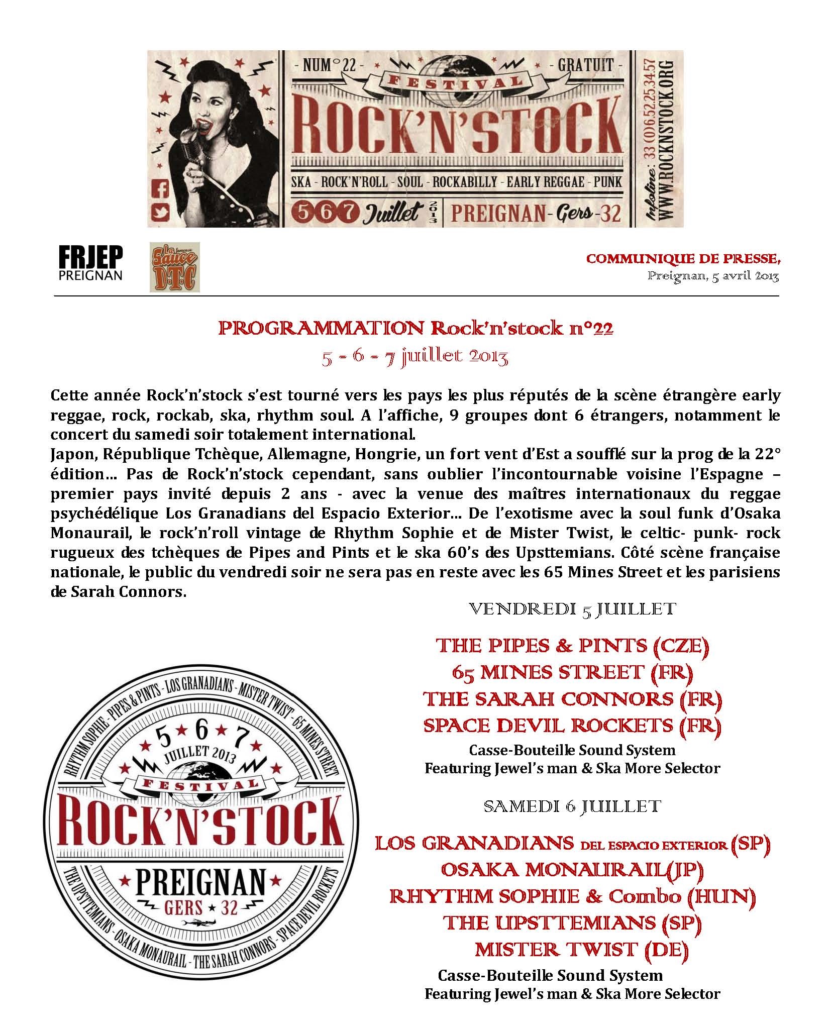 ROCK'N STOCK 2013