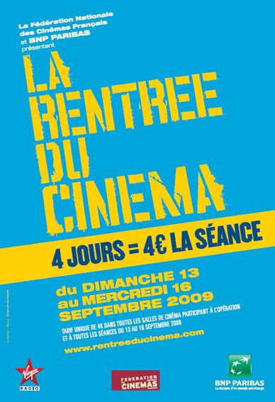 La rentrée du cinéma