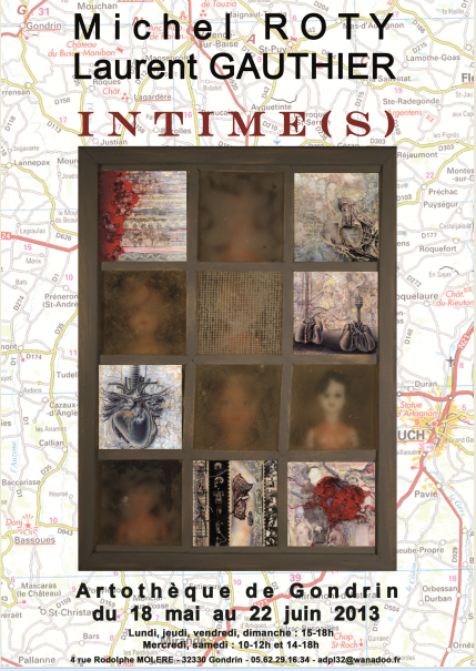Gondrin MICHEL ROTY - LAURENT GAUTHIER " INTIME(S)