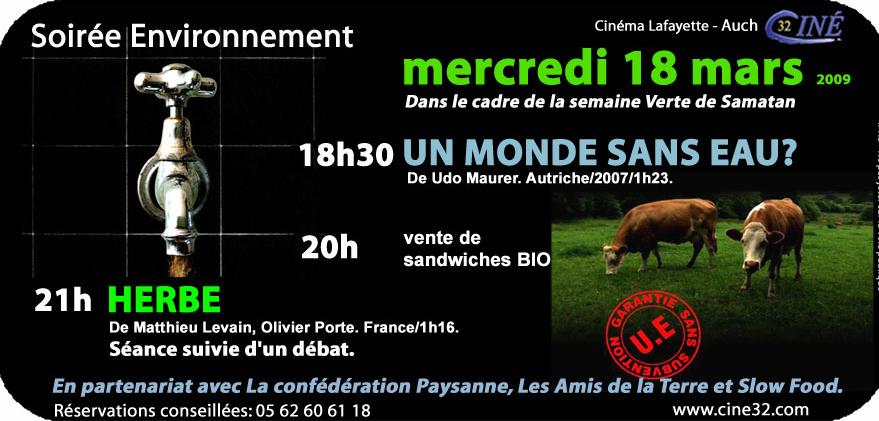 Soirée Environnement