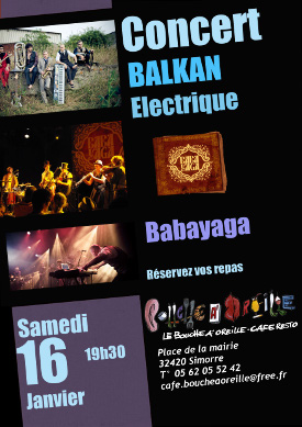 Concert Balkan Electrique