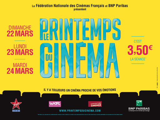 LE PRINTEMPS DU CINEMA