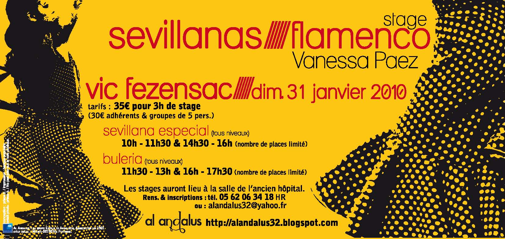Stage de SEVILLANAS y FLAMENCO