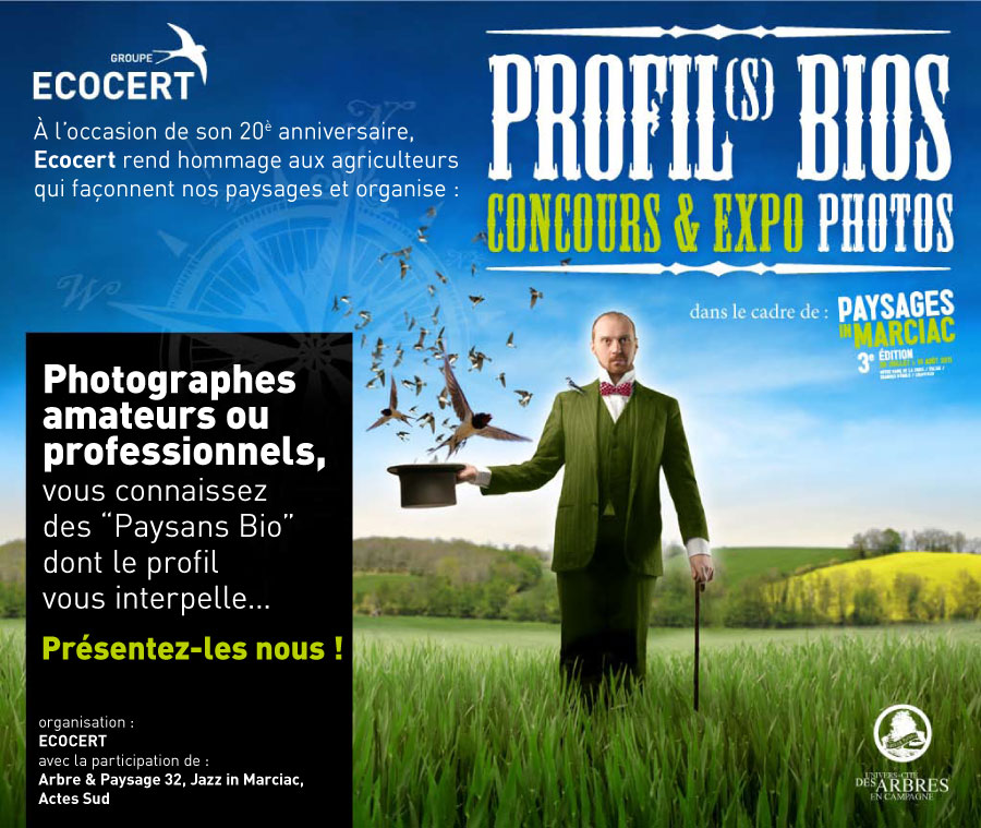 Concours photos PROFILS BIOS