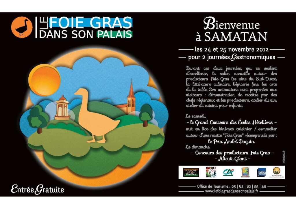 Foie gras dans son palais