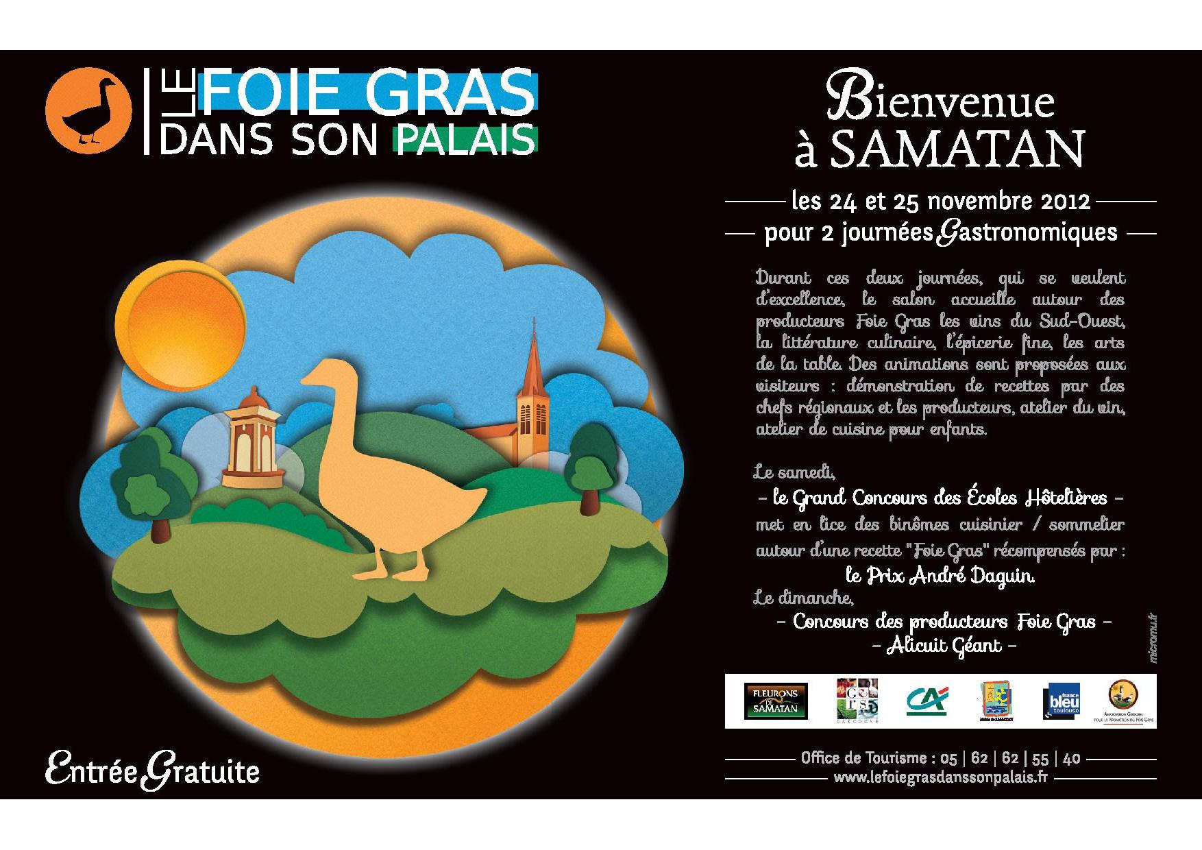 Foie gras dans son palais